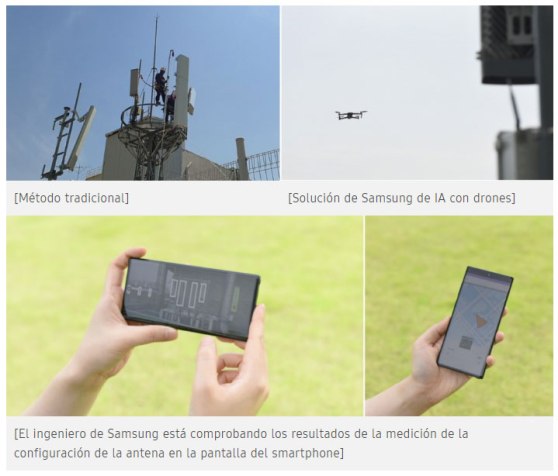 Samsung lanzará una solución de inteligencia artificial para drones